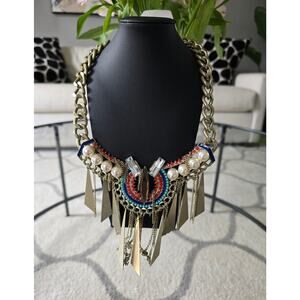 Bansri Tribal Gold Necklace New